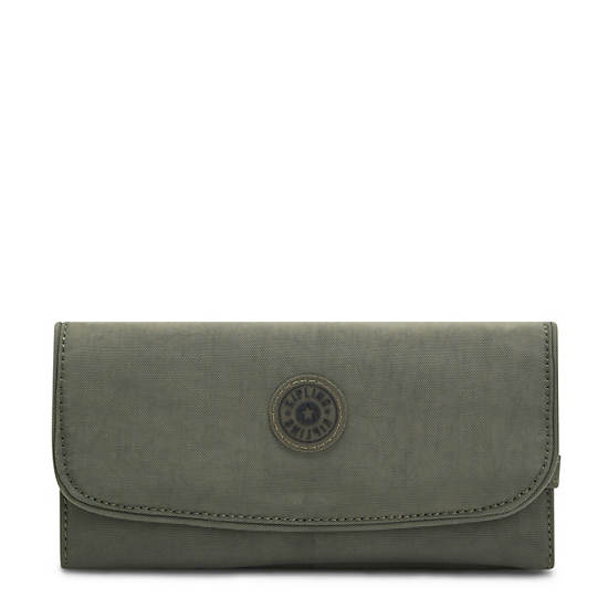 Kipling Money Land Snap Portefeuille Groen | BE 1788RV